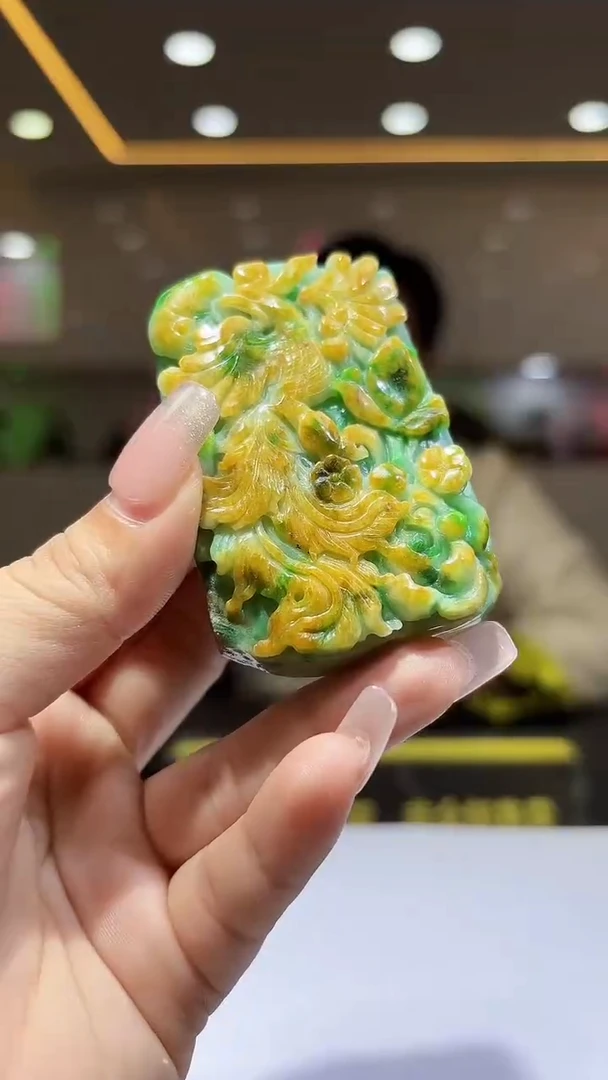 未镶嵌定制翡翠33/0103/C/凤凰