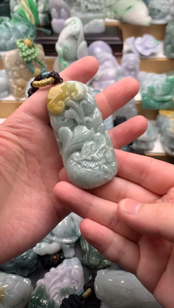 吊坠(不含链)未镶嵌翡翠1