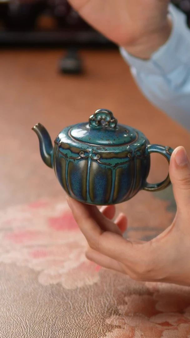 壶713神垕镇原产地钧瓷小窑