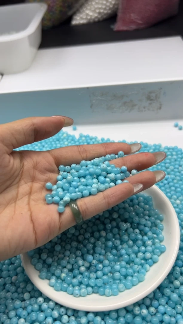 玛瑙/玉髓颈饰未镶嵌w2494海纹*石4mm*108颗