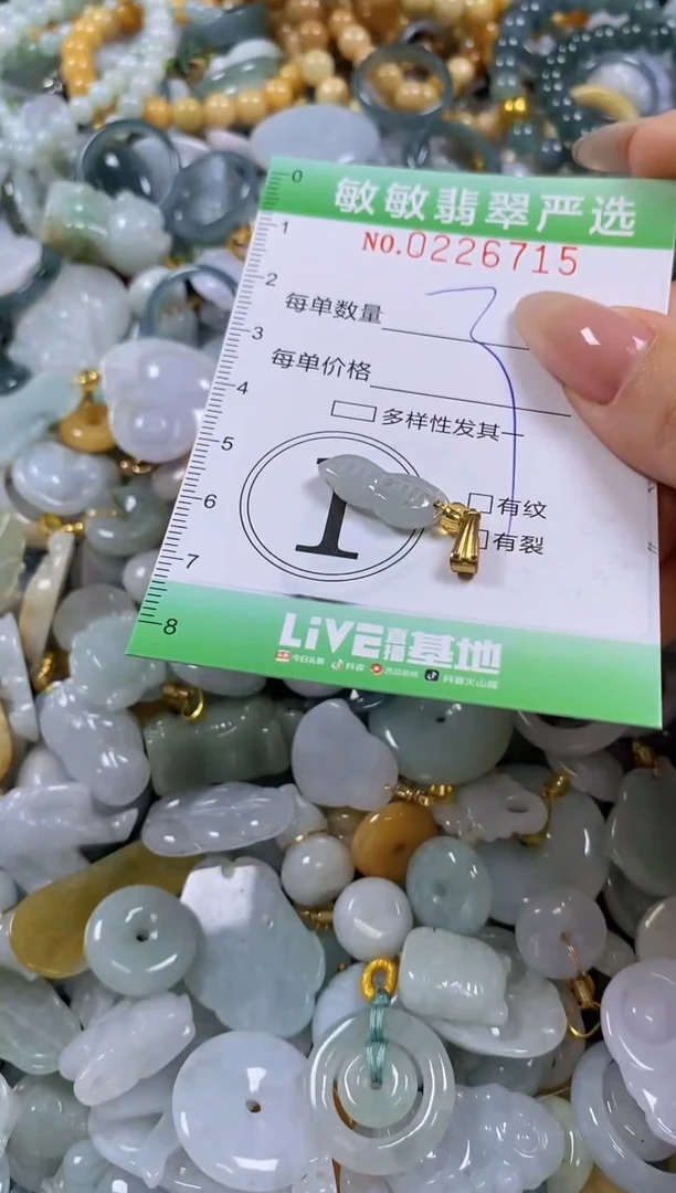 翡翠未镶嵌颈饰闪购0226715