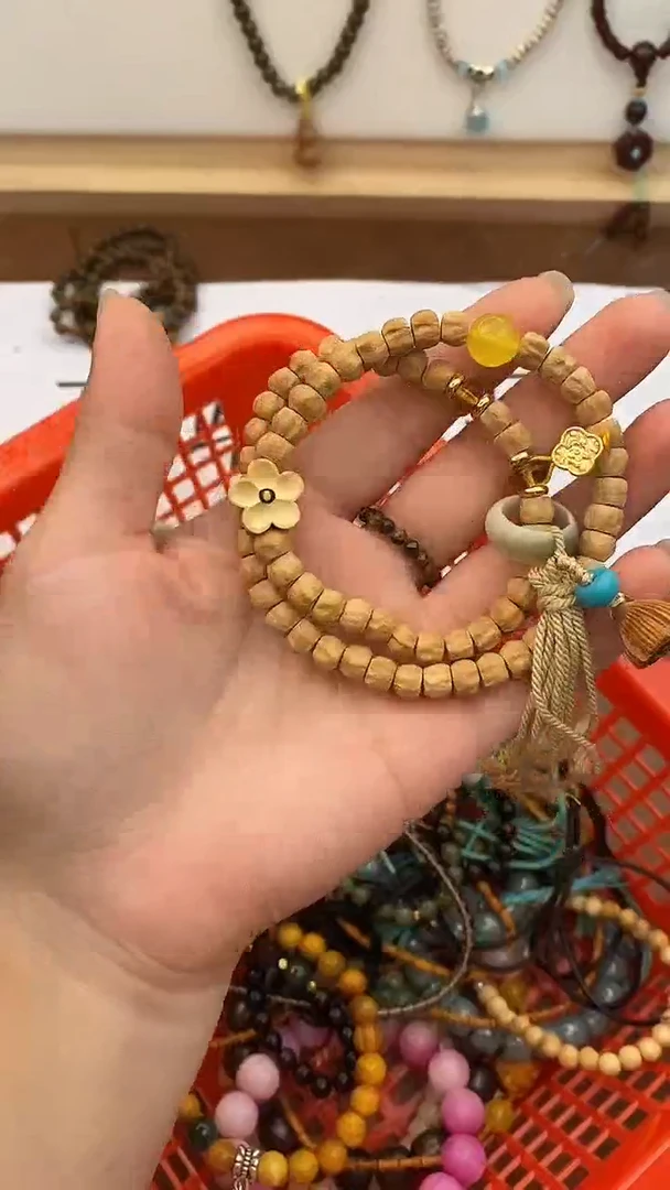 柏香籽/百香籽手串百香籽双圈