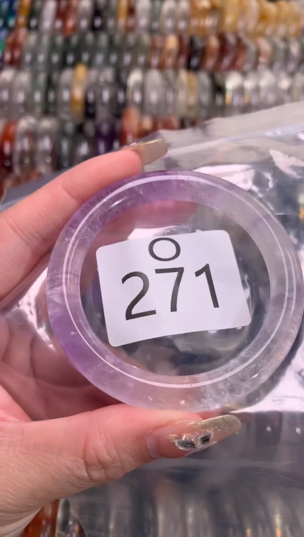 【闪购商品】水晶水晶手镯未镶嵌271-52