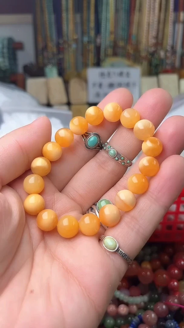 【闪购商品】石英质玉（黄龙玉）.未镶嵌（一物一件）5797