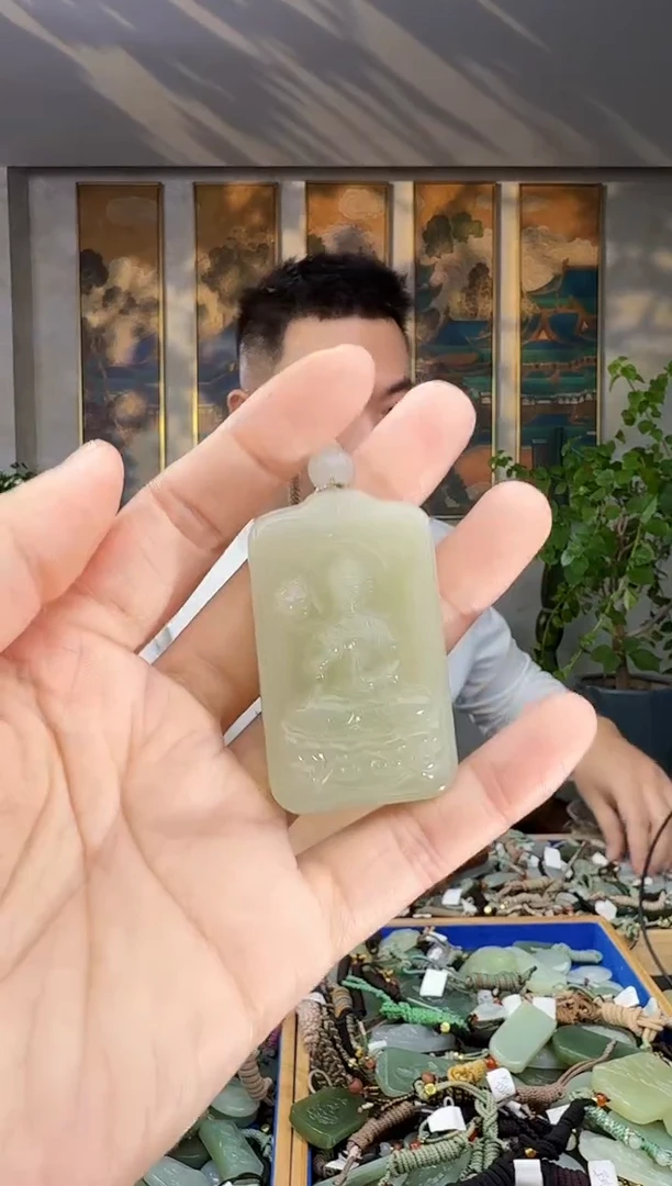 未镶嵌和田玉挂件拍一发一