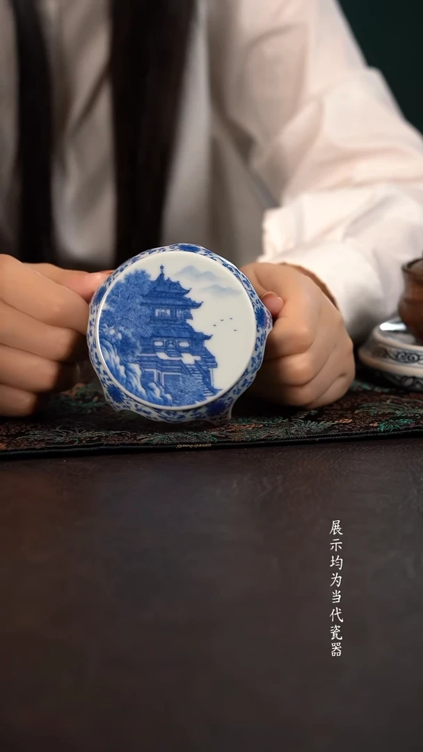聚澜堂亭台楼阁小板凳