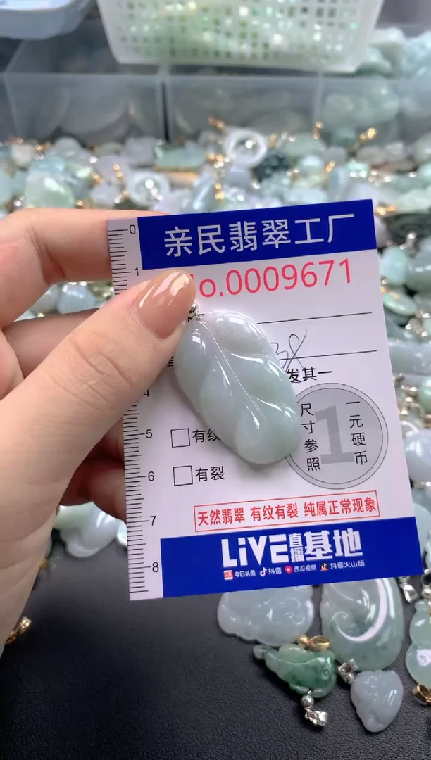 颈饰未镶嵌翡翠9671