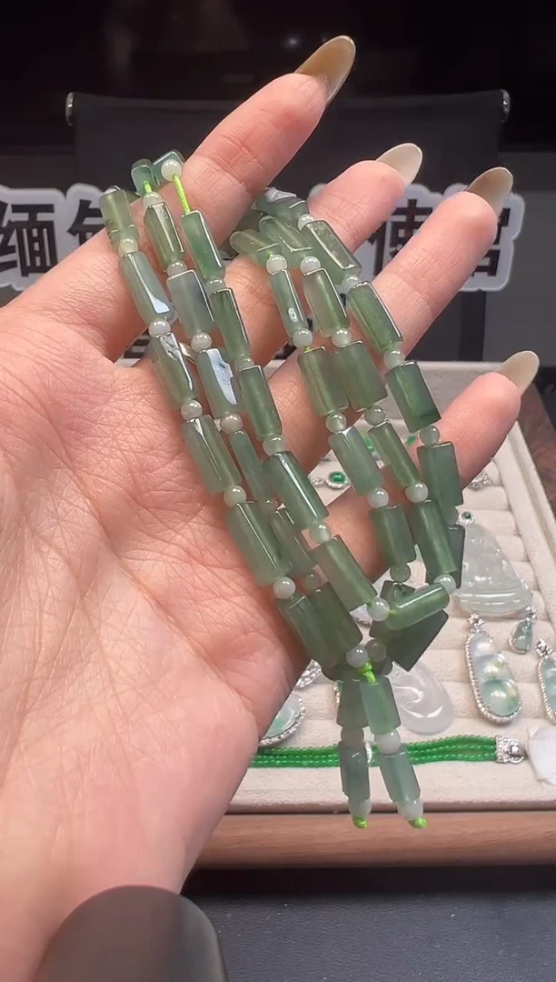 未镶嵌手串翡翠缅甸珠宝严选