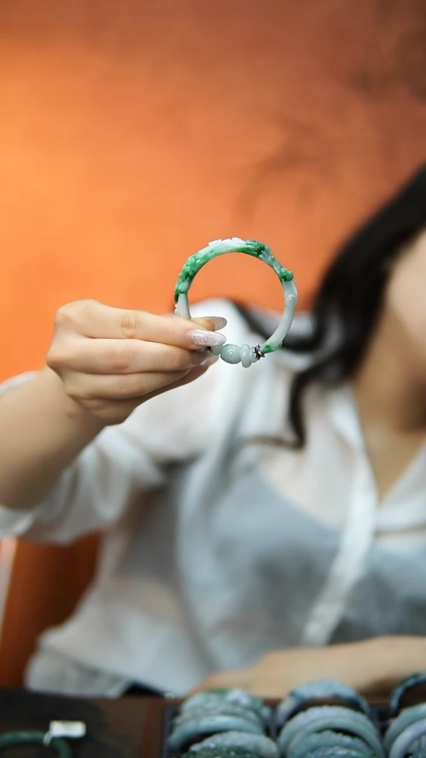 未镶嵌手链翡翠7301