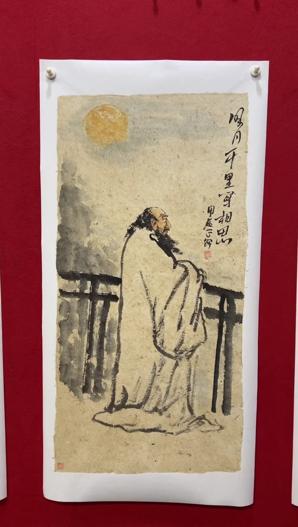 国画手绘国画作品