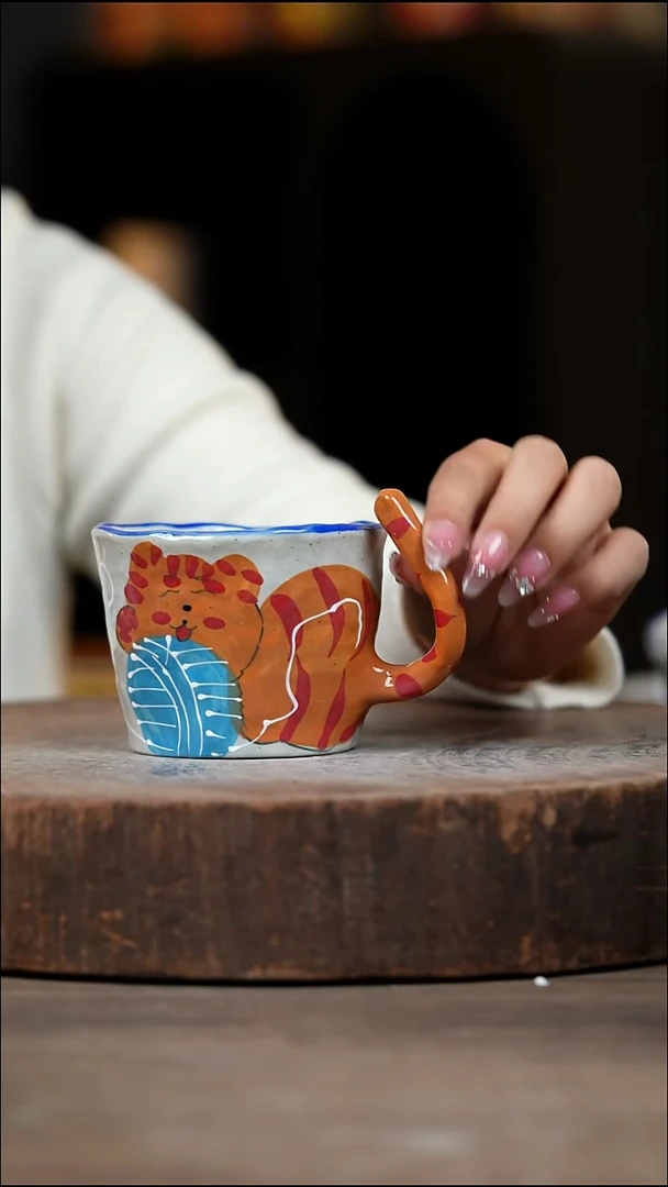 瓷片景德镇高温釉下彩（食品级）