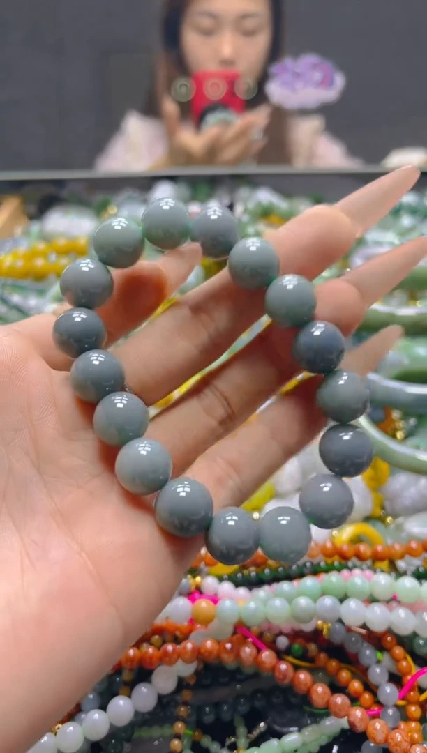 颈饰未镶嵌翡翠11MM