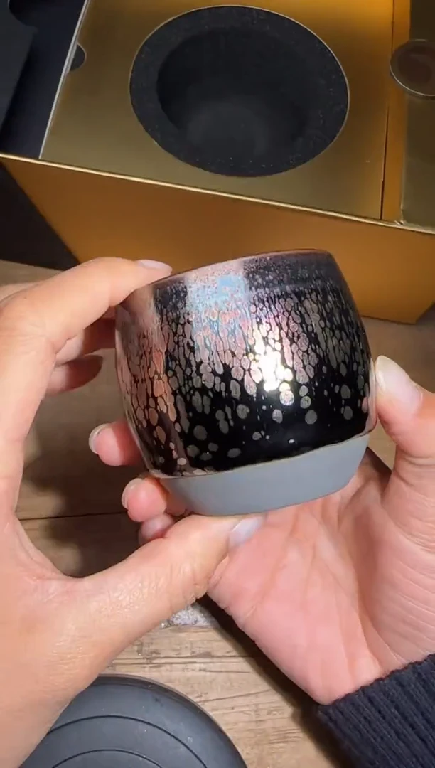 【闪购商品】茶盏黄文勇精品建盏分享312