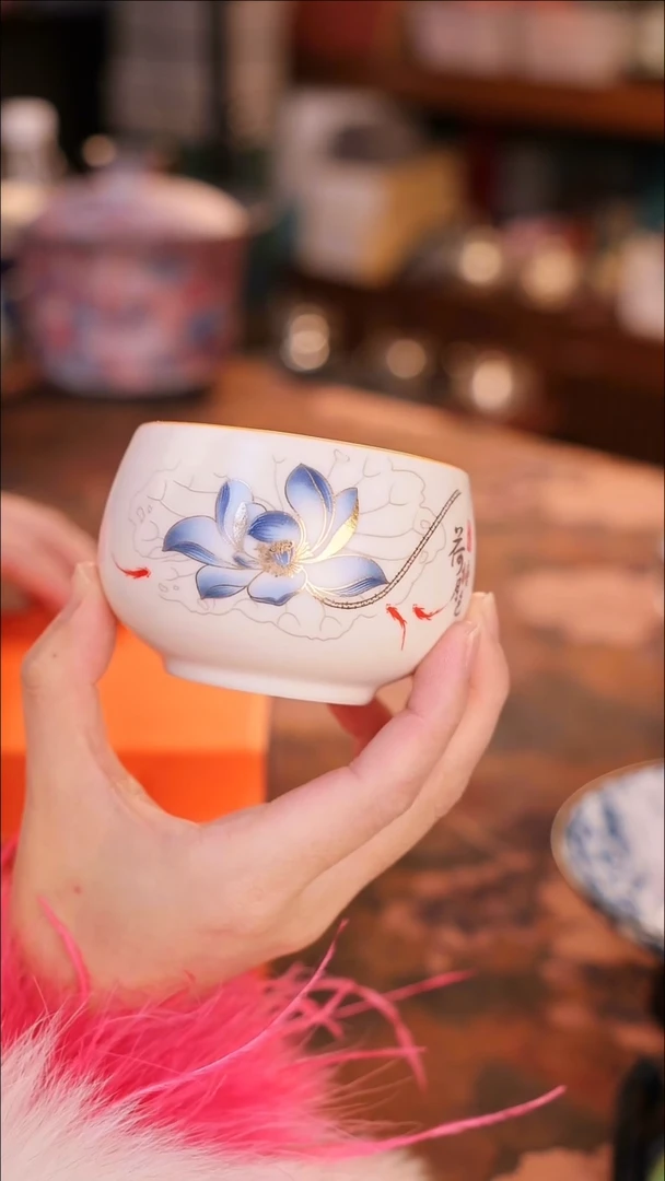 【闪购商品】陶瓷茶具（无礼盒无茶盘）@@A6987