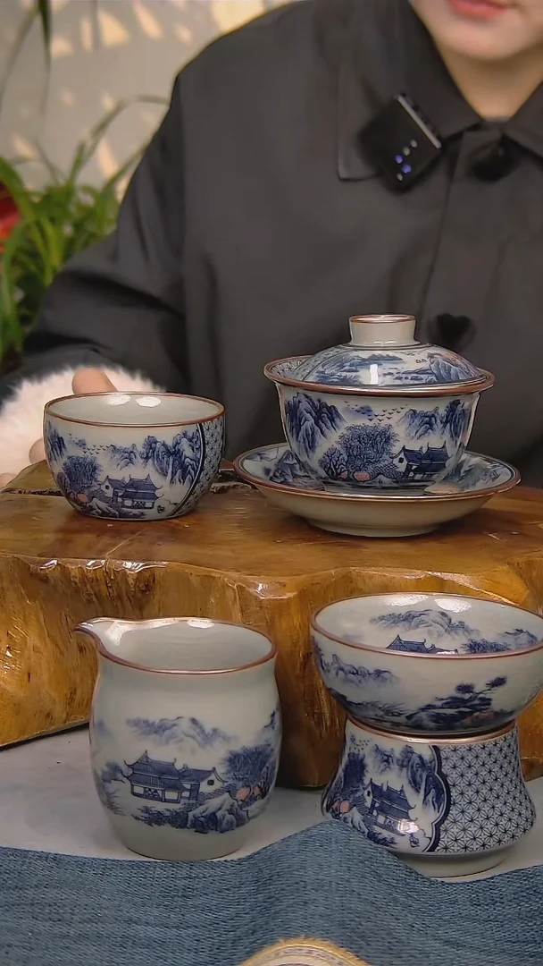 【闪购商品】简装家用款4件套 陶瓷家用茶具系列