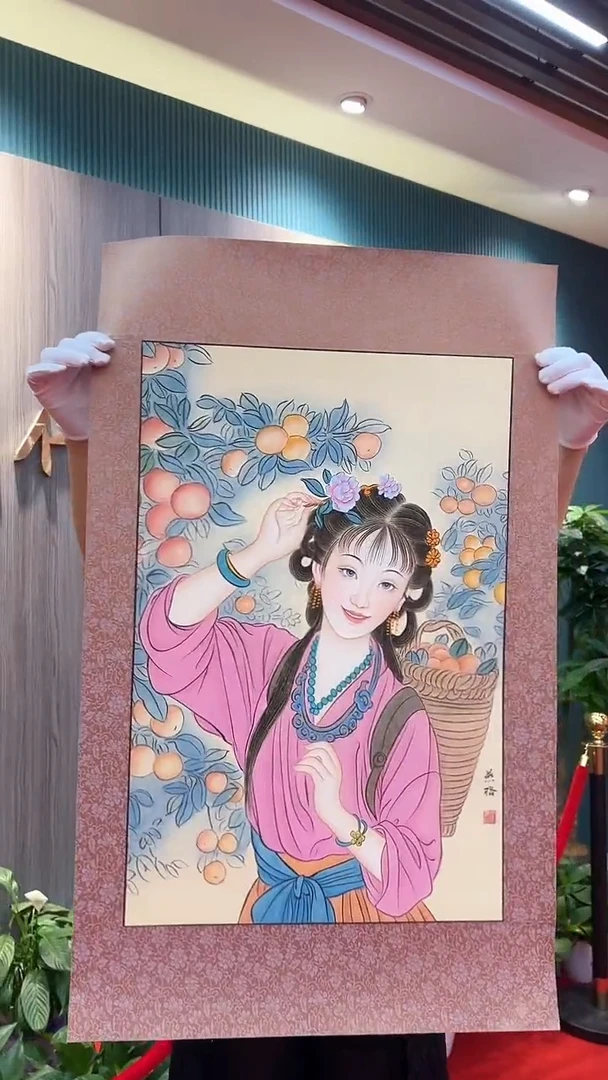 国画秦燕格老师绘画作品A612-