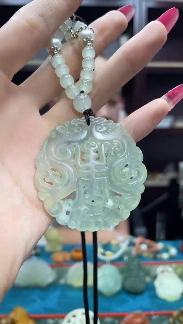 未镶嵌岫玉吊坠·多样性发*货拍一发一