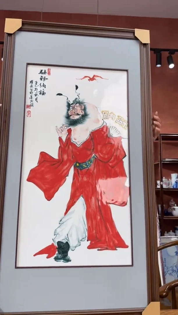 吴义松陶盟手工手绘陶瓷编码：4375