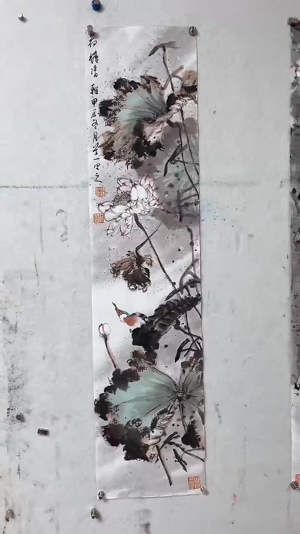 【闪购商品】纸本1付建花鸟画作品画