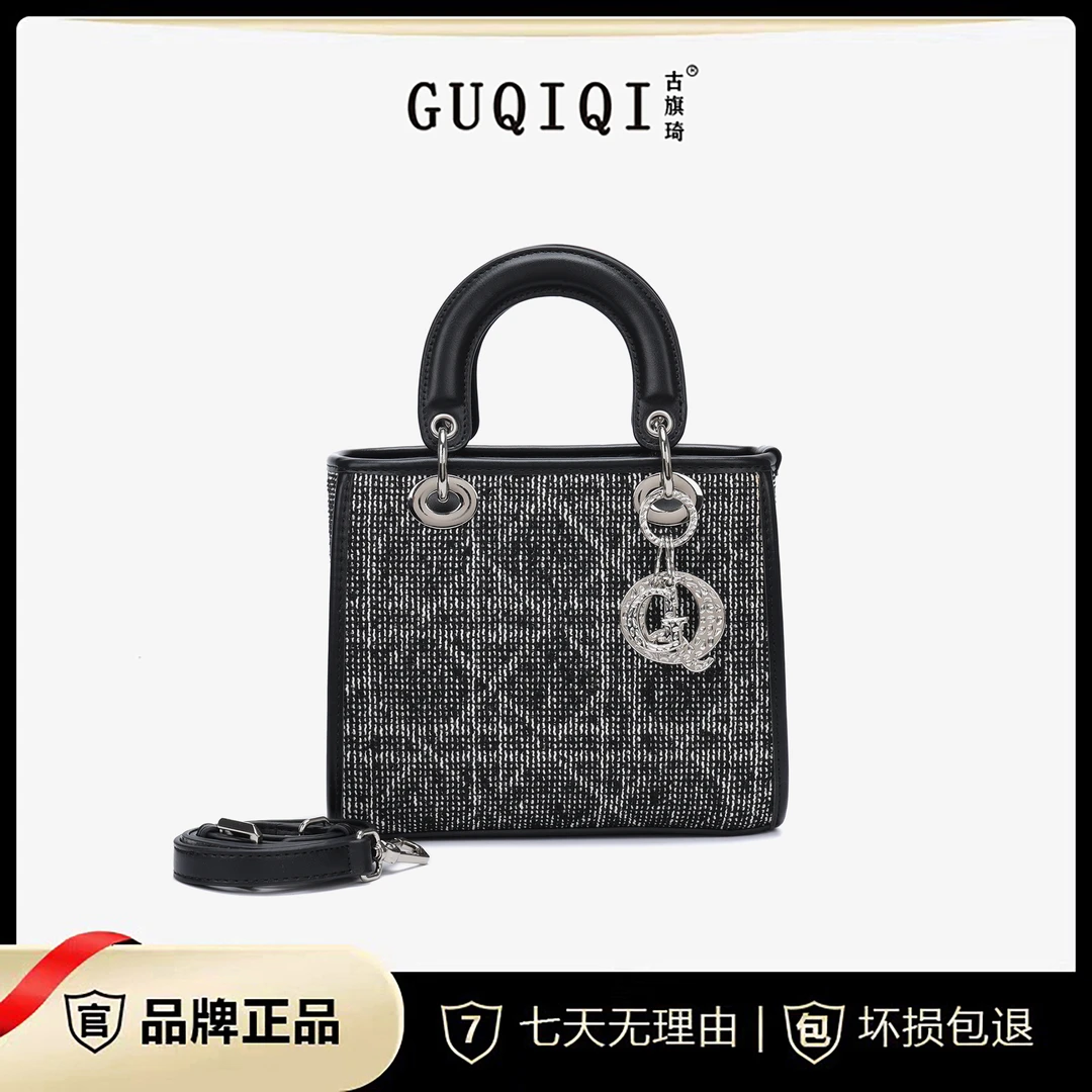 包盖斜跨包防水枕头通用单根撞色手提包潮流女士-LS-10