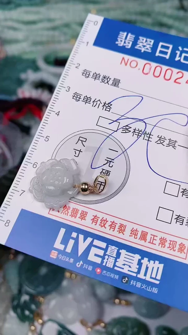 【闪购商品】翡翠颈饰未镶嵌00002422