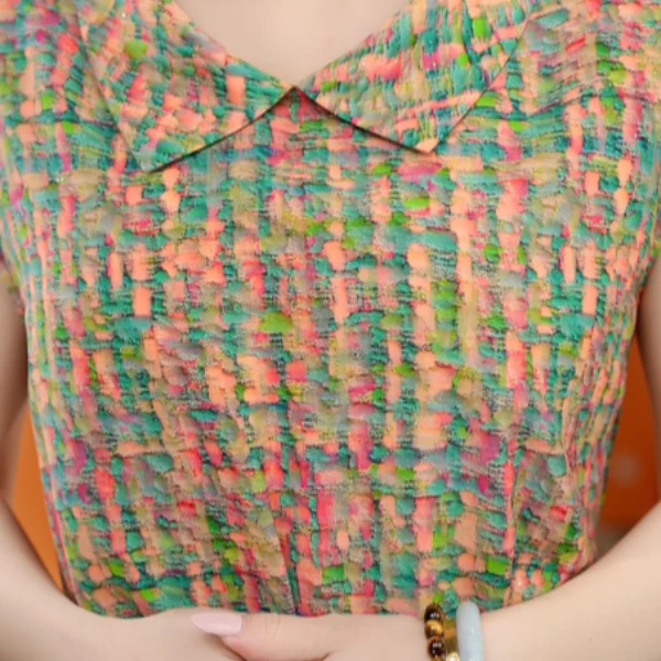 [送腰封]2025高定夏季透气收腰连衣裙ZF-Q022