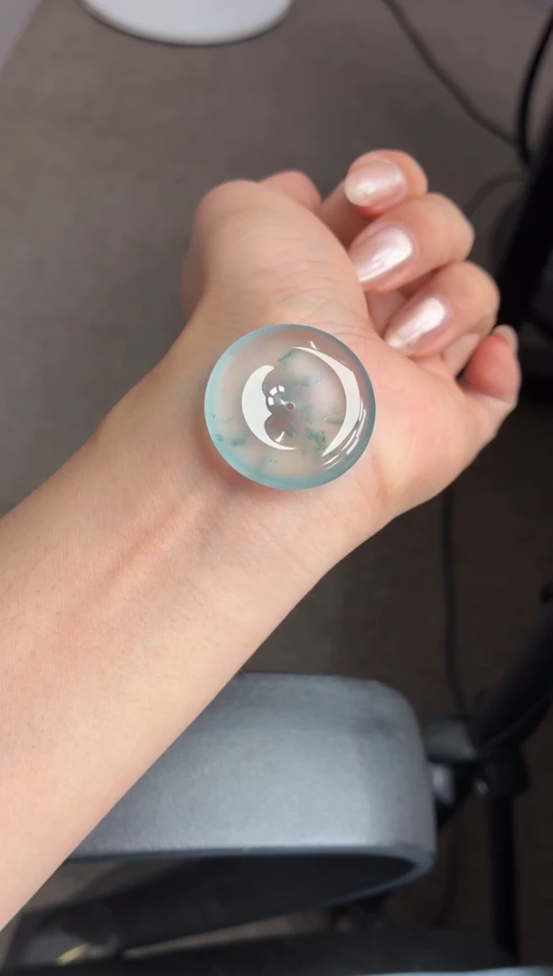 吊坠(不含链)未镶嵌翡翠48 平安扣 29.6 5.7