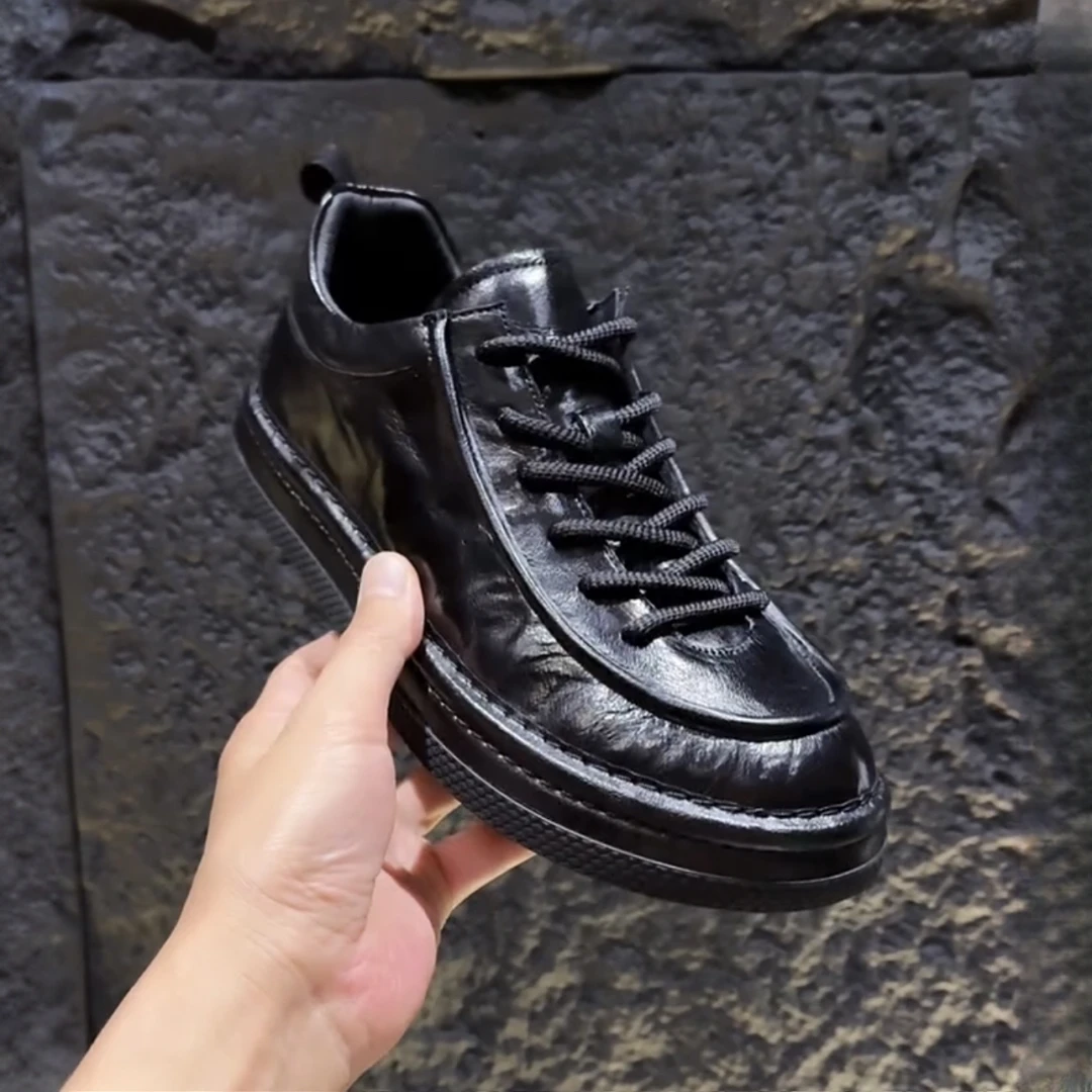 YZ3615-5新品男士纯皮休闲舒适男鞋高品质高级感轻奢百搭潮流商务