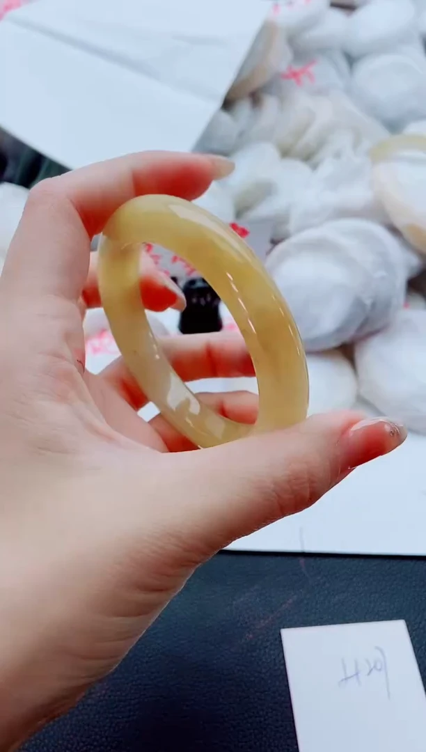 未镶嵌手镯石英质玉H207-59-60