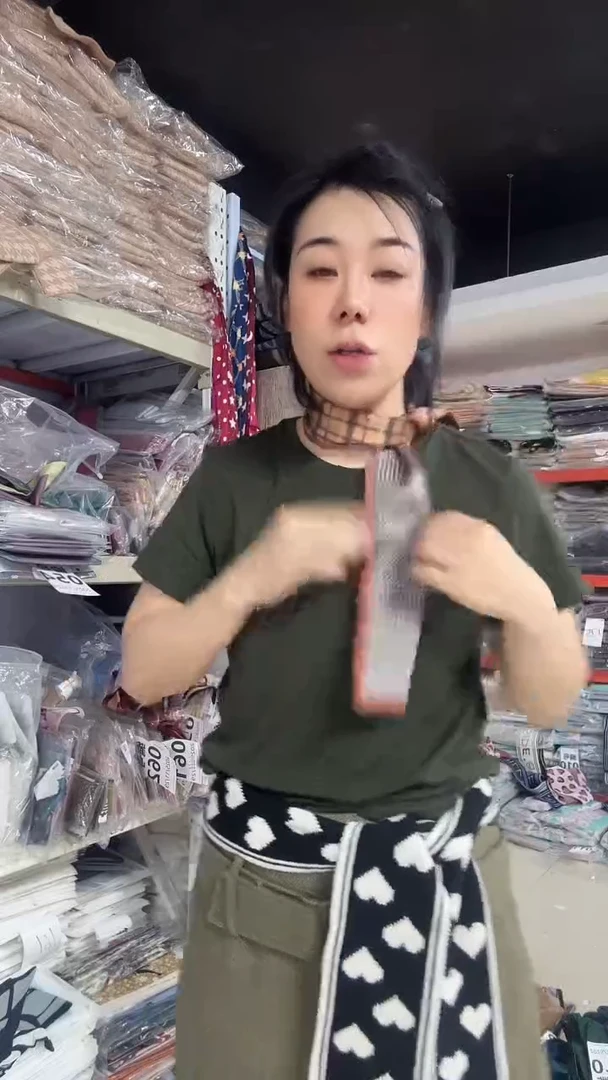 亚麻芳姐围巾福利070