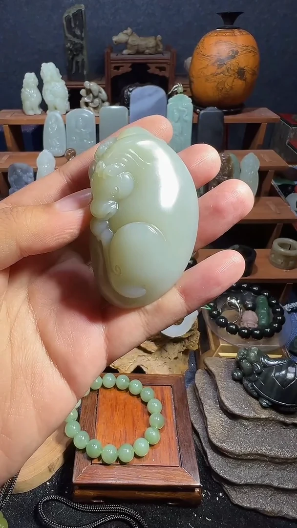 颈饰未镶嵌和田玉完**我1