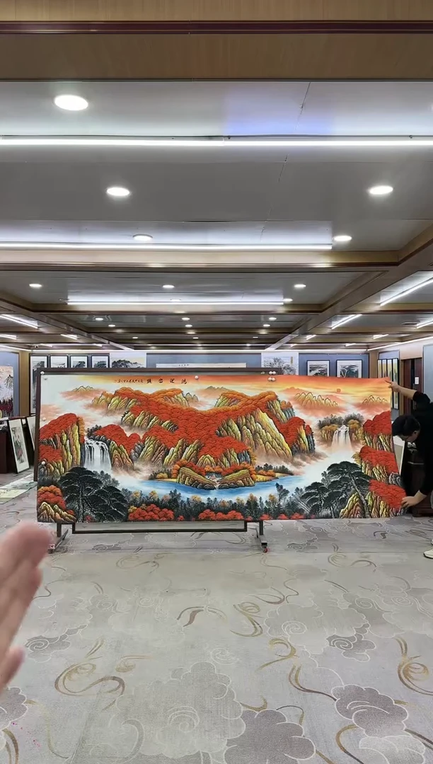 绘画一-刘雪红-大丈二-山水国画