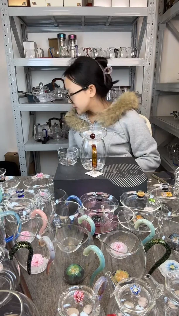 禾器 奉珠茶漏琥珀色  孤品