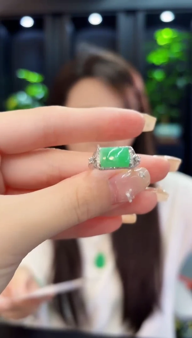 翡翠戒指未镶嵌 缅料A货/支持复检/一件