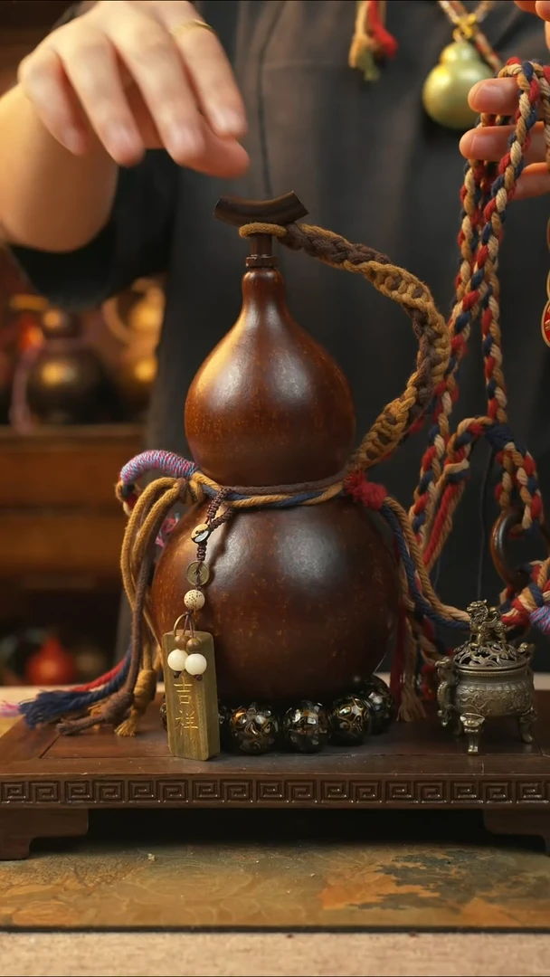 560大漆一物一拍记葫堂出品【不带手串】