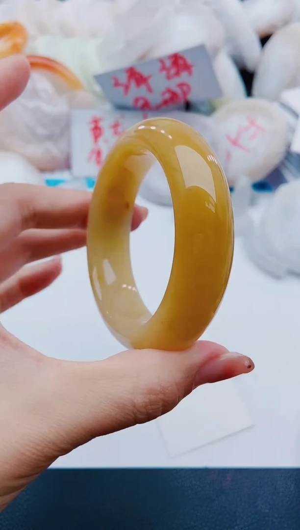 未镶嵌手镯石英质玉K114-55-56-57