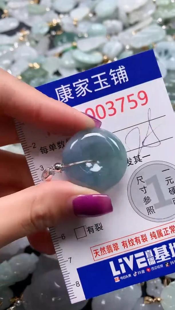 颈饰未镶嵌翡翠3759