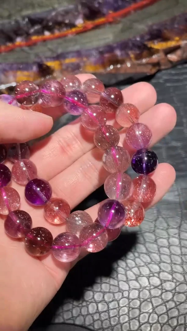 【闪购商品】水晶手链未镶嵌单圈超七A12（多样性发其一）