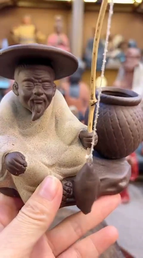 紫砂茶宠器闵茶宠摆件