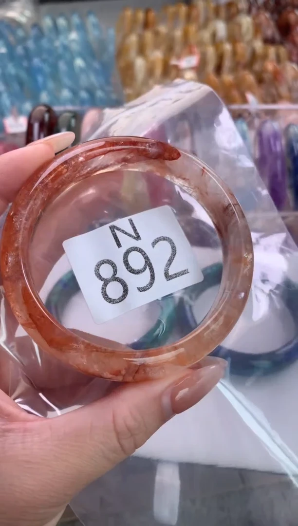 水晶珠宝半成品未镶嵌水晶手镯892-61