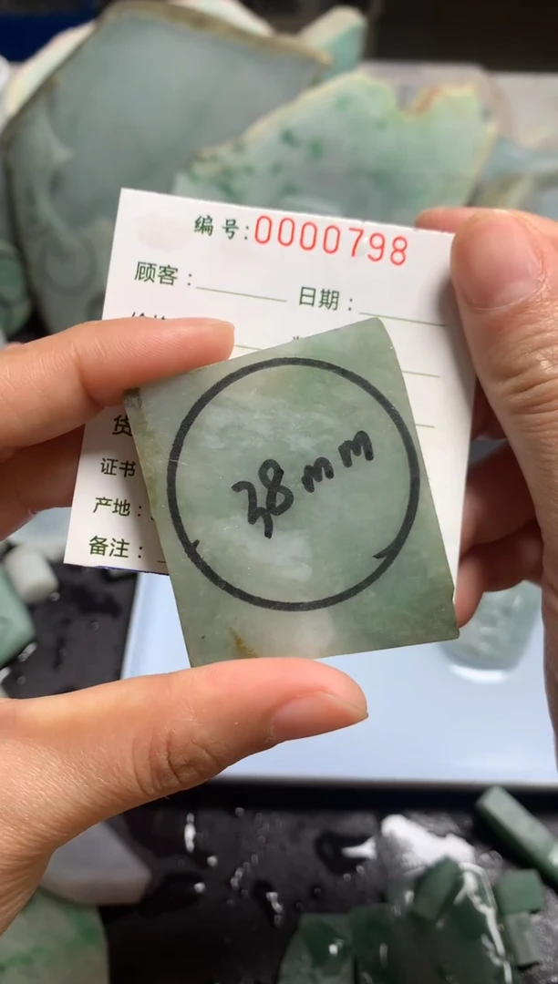 【闪购商品】翡翠颈饰未镶嵌料子