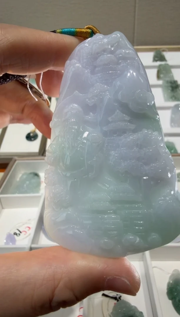 未镶嵌挂件翡翠A货翡翠多样性孤品