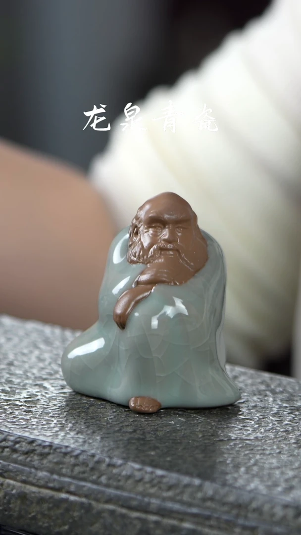 禅坐达摩小茶宠