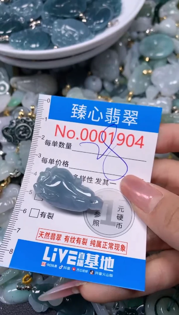 【闪购商品】翡翠颈饰未镶嵌含绳0001904