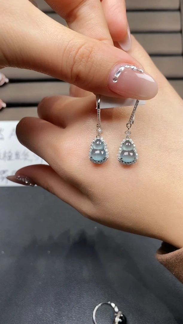 银S925镶嵌戒指翡翠111