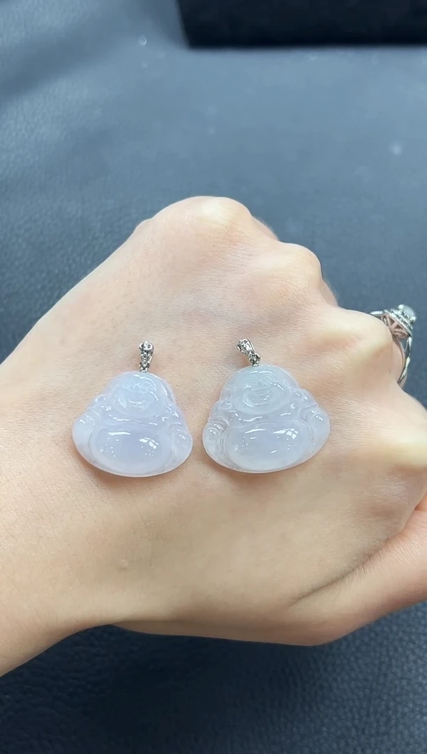 【闪购商品】翡翠颈饰18K金镶嵌YM1111-2佛公多样性发1件