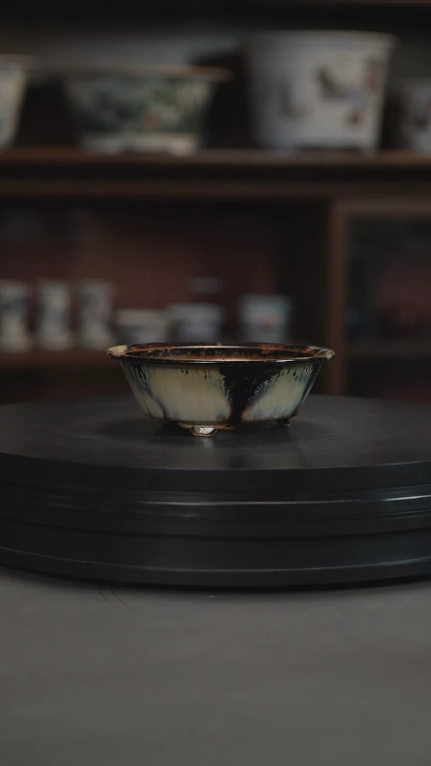 高温颜色釉盆高温颜色釉盆