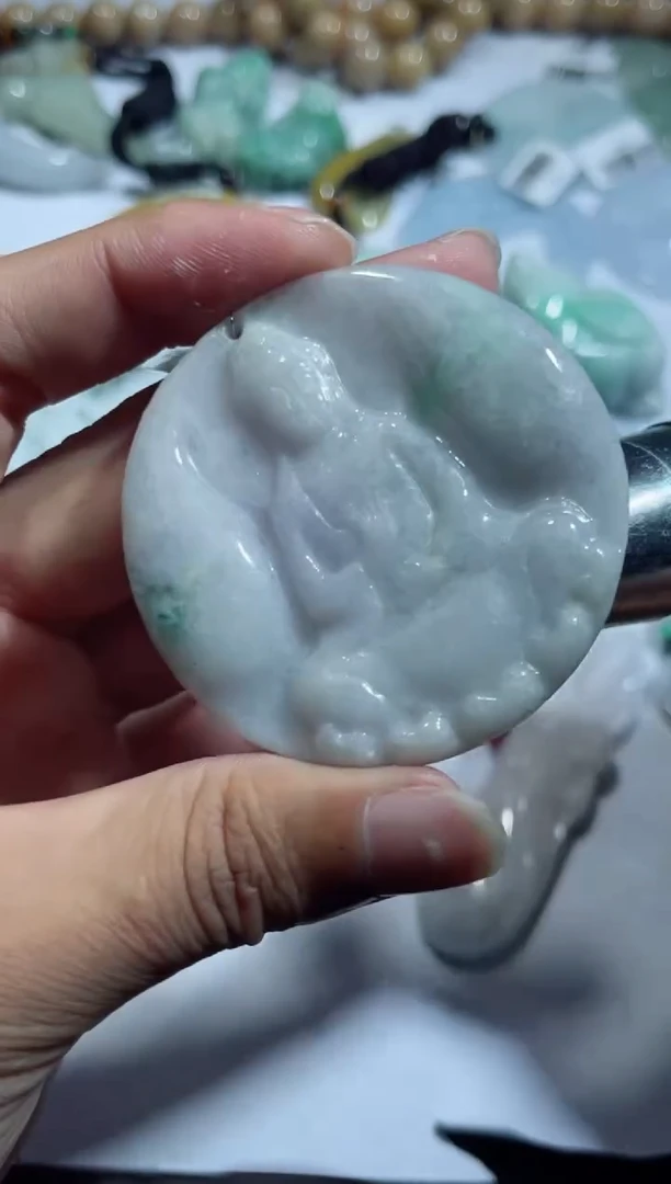 【闪购商品】翡翠吊坠(不含链)未镶嵌00001136