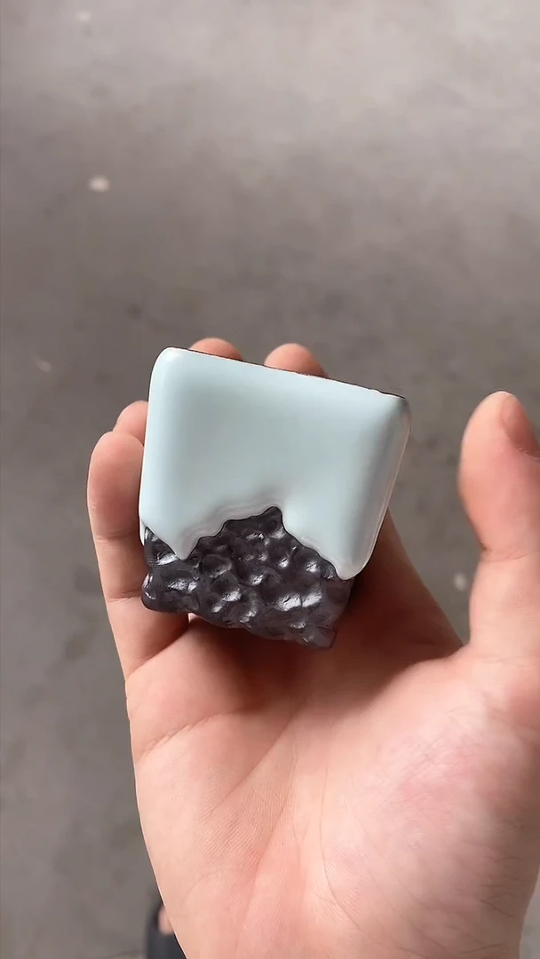 瓷片陶瓷茶器福利30蓝