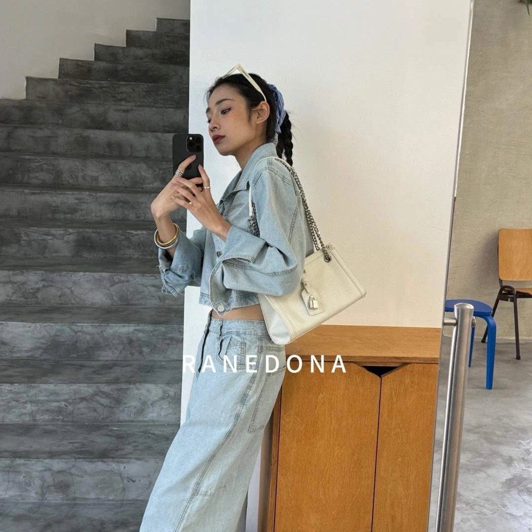 【芝麻集】SK-92608-米白RAIN.CUN休闲时尚百搭腋下斜跨轻奢女包